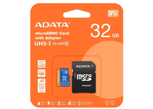 Hafıza Kartı 32 GB Class 10 A-Data Premier