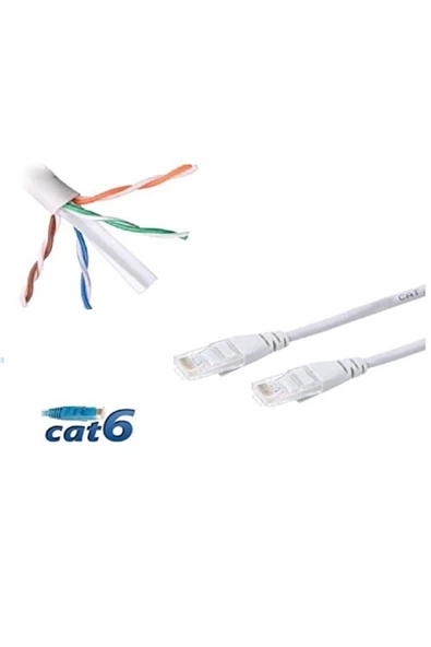 Cat6 40 Metre Patch Ethernet, Internet, Ağ & Network Kablosu - 2