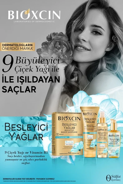 Bioxcin Besleyici Yağlar Bakım Şampuanı 300 ml - 6