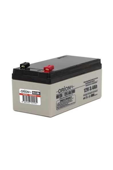 12v 3.4ah Bakımsız Kuru Akü - 2