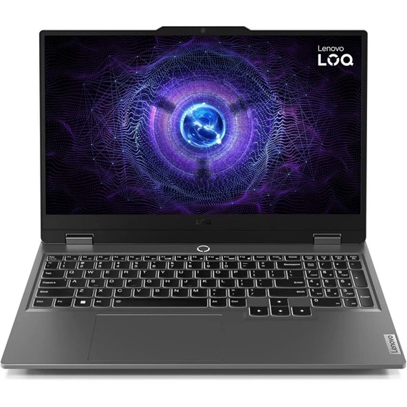 LENOVO 15.6" LOQ 15IRH8 82XV00WYTX CORE i5 12450H-16GB DDR5 RAM- 512GB M2 NVME- 6 GB RTX3050 FDOS