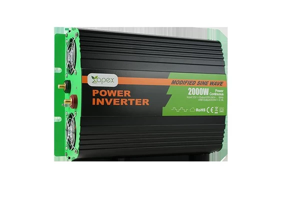 NS2000-12 Apex 2000W Modifiye Sinüs İnverter 12V - 4
