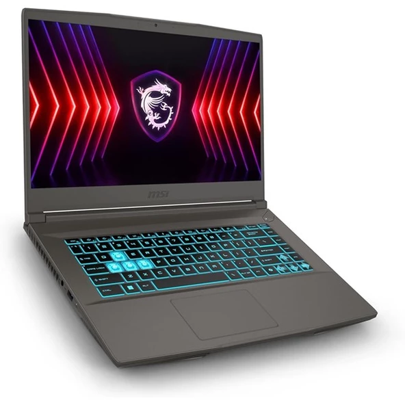 MSI 15.6" THIN 15 B12UC-1479XTR CORE i7 12650H 16GB- 1TB M2 NVME- 4 GB RTX3050 FDOS - 2
