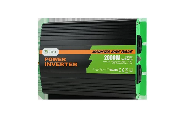NS2000-12 Apex 2000W Modifiye Sinüs İnverter 12V - 5