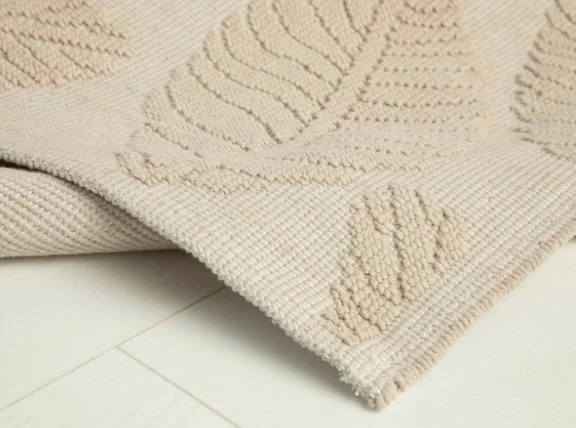 English Home Leafy Pamuklu Kilim 50x80 Cm Bej - 3