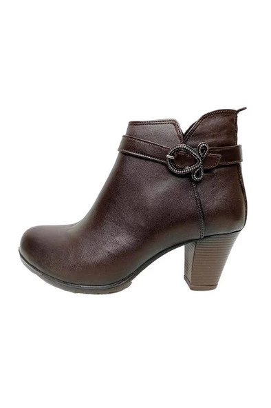 Scavia 576 Hakiki Deri Anatomik Kadın Bot - Resim 3