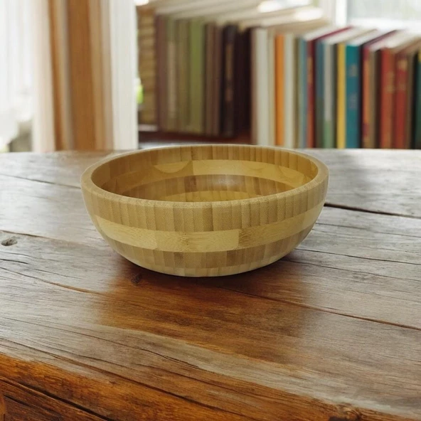 Mien Dayanıklı Bambu Kase 25 cm -1167 - 2