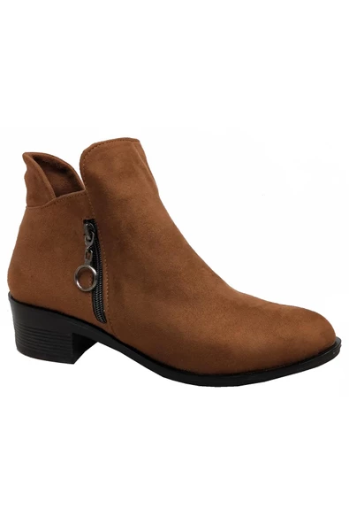 Cudo 053 Trend Fashion Fermuarlı Kadın Bot
