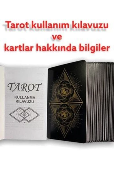 Tarot Kartlaarı Ahşap Kutulu Ahşap Kutulu Tarot - 2