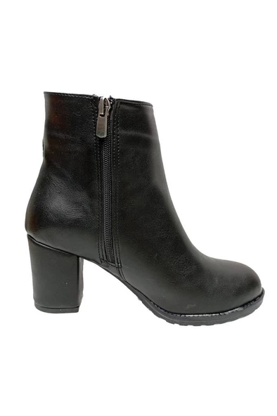 Bianca 124 Deri Trend Fashion Kadın Bot - 5