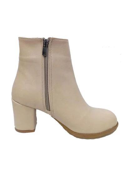 Bianca 124 Deri Trend Fashion Kadın Bot - 2