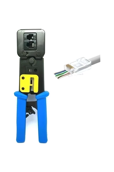 NTT 62 - CAT6 Sıkma Pensesi (EZ) Yeni Nesil Pense - Network Tools Profesyonel Pense - New ürün görseli