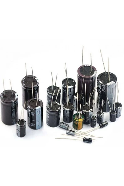 22mf 25v Kutuplu Kondansatör 5 Li Paket Halinde