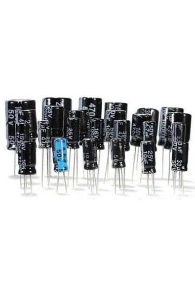 1mf 100v Kutuplu Kondansatör 5 Li Paket Halinde ürün görseli