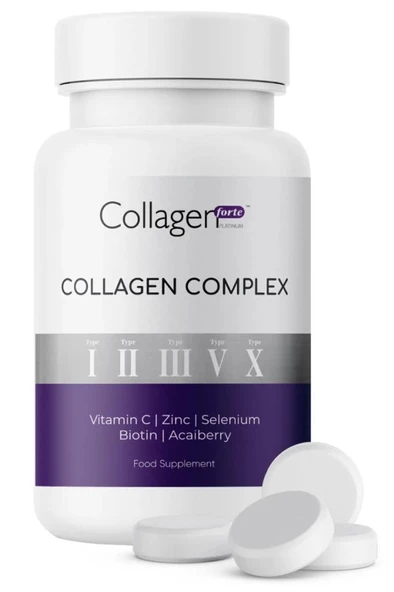 Collagen Forte Platinum Collagen Complex Tip 1,2,3,5 Ve Tip 10