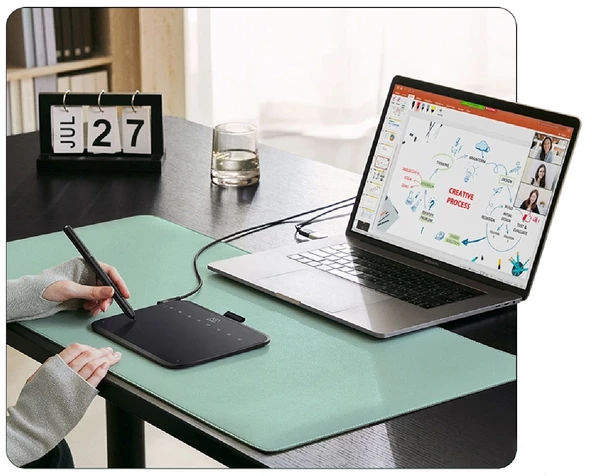 XP-Pen Deco 640 Grafik Tablet 16K 60 Derece Tilt 8 Kısayol - 6