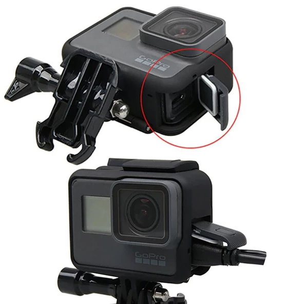 GoPro Hero 5/6/7 Uyumlu Üst Kilitli Çerçeve / Frame - 2