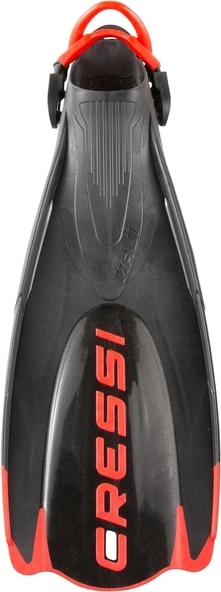 Cressi Maui Fins Div-Cen Palet, Siyah/Kırmızı, L/XL 43-47 - 2