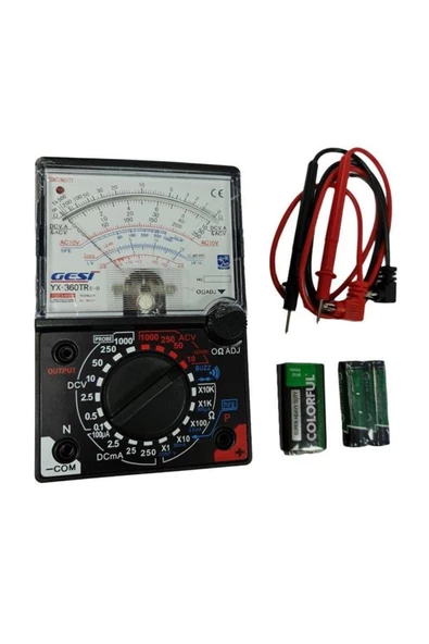 Yx-360tre-b Analog Multimetre Ölçü Aleti - 2