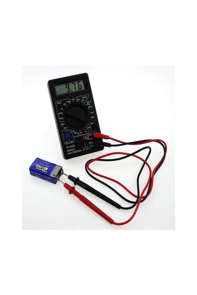 Dt830b Multimetre Dijital Ölçü Aleti Avometre Voltmetre Ampermetre - 4