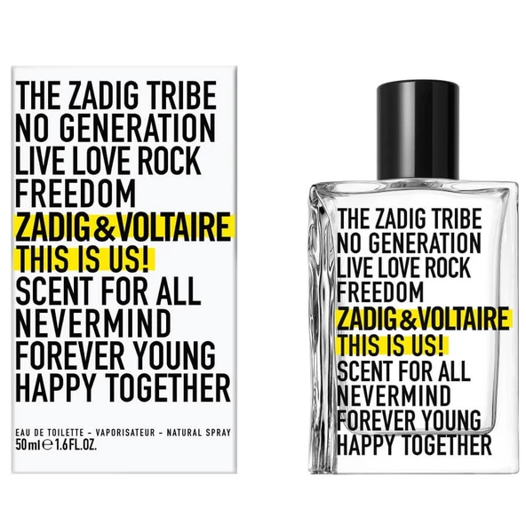 Zadig & Voltaire This Is Us EDT 50ML Unisex Parfüm - Resim 2