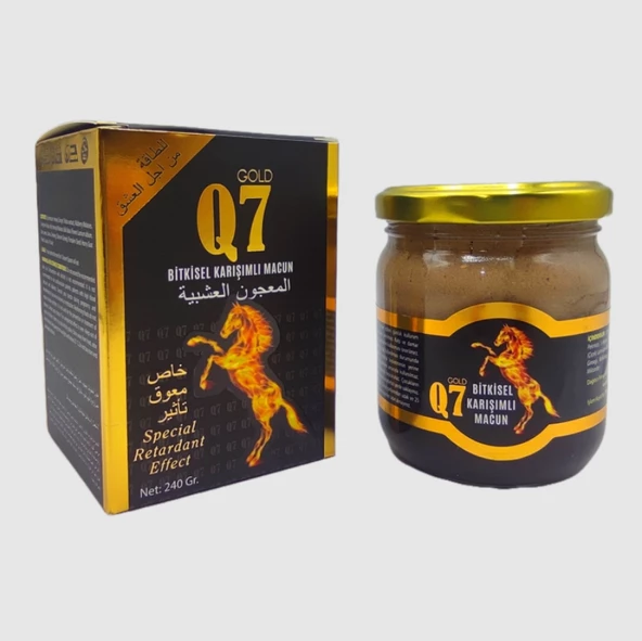 Q7 MACUN 240 GR BALLI BİTKİSEL MACUN