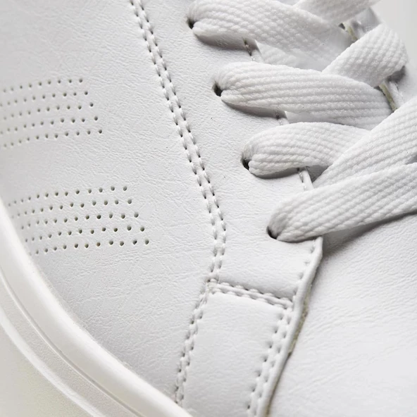 LESCON LOYAL BEYAZ 36-40 YÜKSEK TABAN COMFORT CASUAL SPOR AYAKKABISI - Resim 3