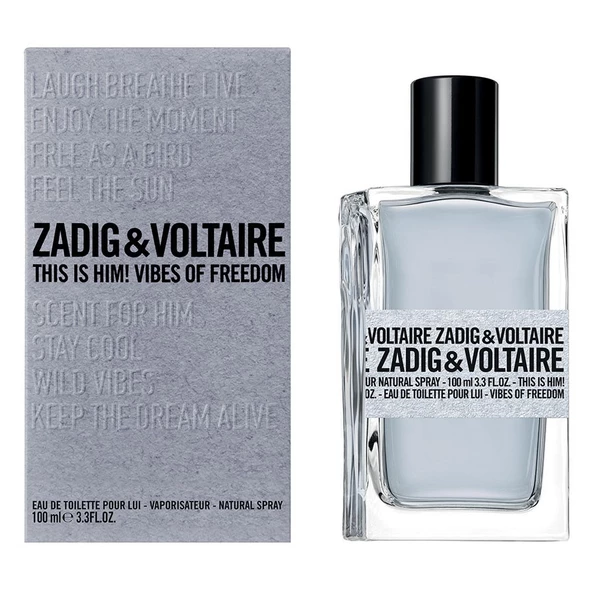 Zadig & Voltaire This Is Him! Vibes Of Freedom EDT Pour Lui 100ML Erkek Parfümü - 2