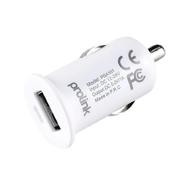 Prolink PGA101 Kaliteli 1 Girişli,5V 1A Araç Şarj Cihazı - 5
