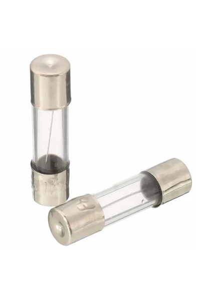 6 Amper Küçük Cam Sigorta- 4 Lü Paket Halinde ürün görseli