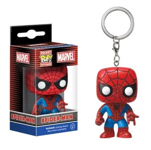 Funko Pop Pocket Keychain Marvel Spider-Man ürün görseli