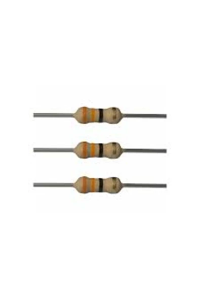 180 Ohm 1/4 Watt Direnç - 10 Lu Paket Halinde