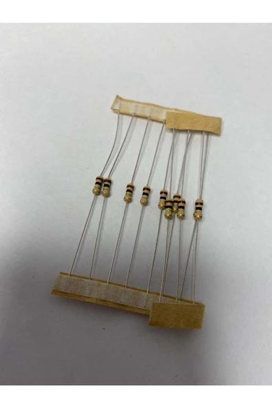 1 Ohm 1/4 Watt Direnç - 10 Lu Paket Halinde ürün görseli