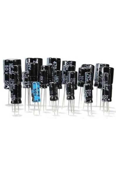 1500mf 25v Kutuplu Kondasatör - 5 Li Paket Halinde ürün görseli