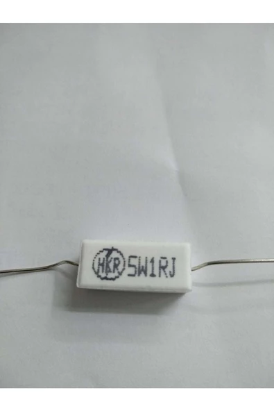 5 Watt 1r Taş Direnç=adet Olarak Satılır - 1