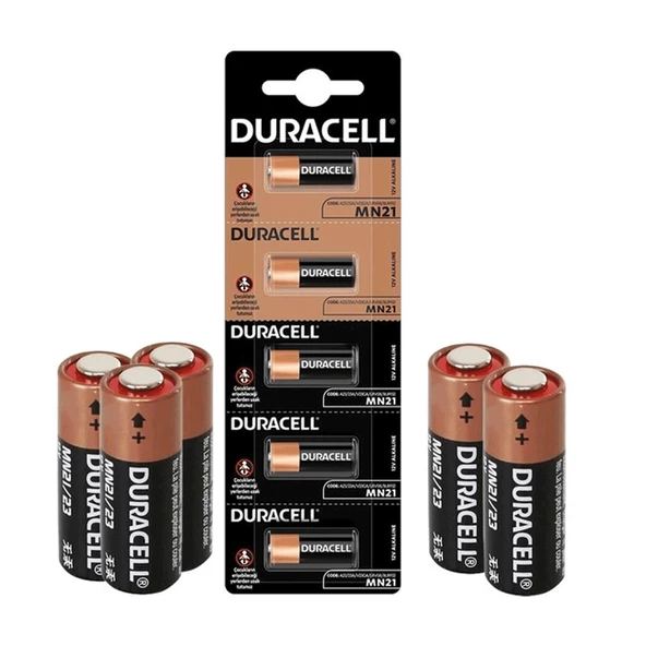 Duracell MN21 23A 12V Alkalin Pil 5Li Paket