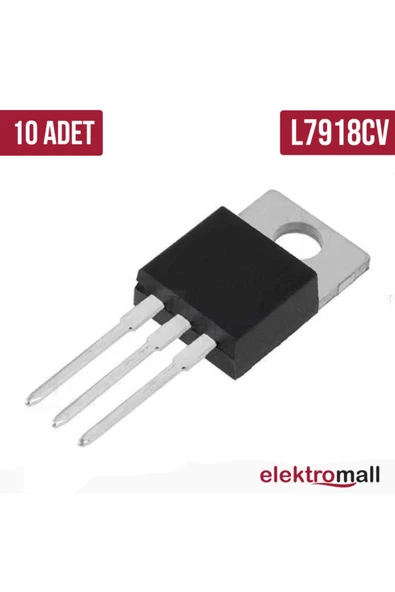 7918 To-220 -18v 1a Regülatör - 10 Adet ürün görseli