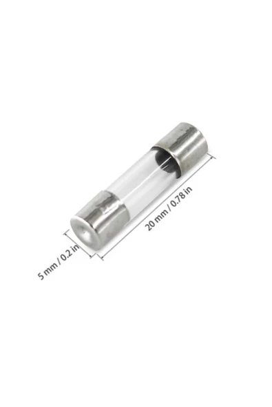 5x20mm Cam Sigorta - 0.2a - 3