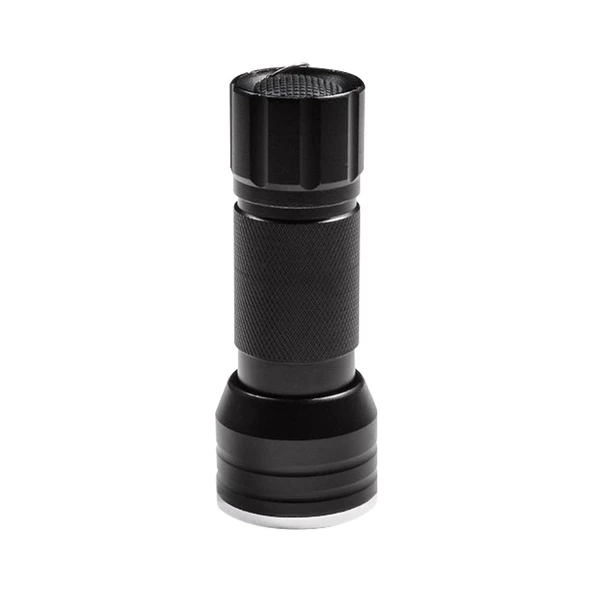 Ayt Powermaster Pm-6351 Uv Ultra Viyole Işıklı 21 Ledli 10 Cm Metal Pilli El Feneri Ultra Viole Para Kontrol Fener - 4
