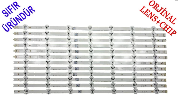 LG, 55LB670V, 55LB730V, LED BAR , 6916L-1630B, 6916L-1743B, 6916L-1629A, 6916L-1741A, led bar takımı, ORJINAL LENS, MERCEK