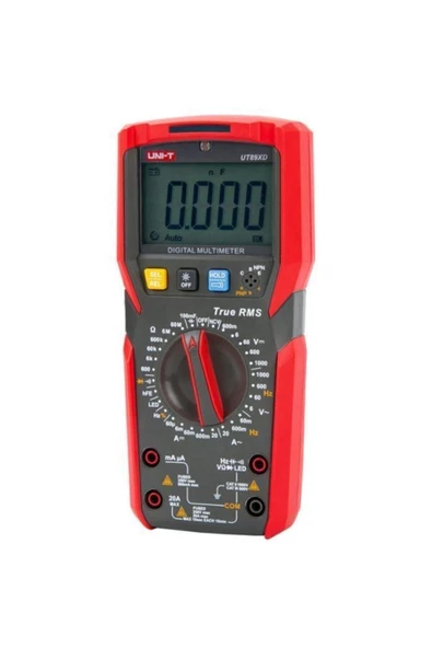 Unı-t Ut 89xd Dijital Multimetre True Rms 1000v Ac/dc 20a Ac/dc - 2