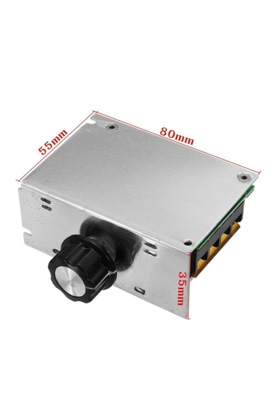 Ac 220v 4000w Dimmer-hız Kontrol Devresi-voltaj Regülatörü-scr Elektrikli Fırın Rezistans Su Isıtıcı - 8