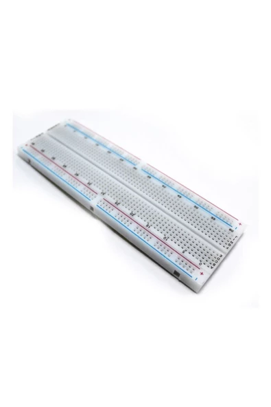 Breadboard Mb-102 830 Hücre Mb102 Büyük Boy Bread Board Protoboard Prototip Elektronik Deney - Resim 4