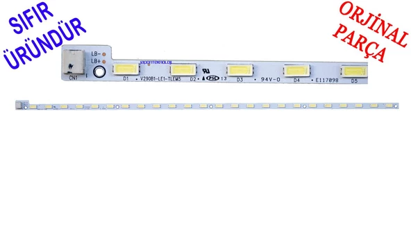 V290B1-LE1-TLEM5, E117098, V290BJ1-LE1, LG 29MT45V-PZ LED BAR BACKLIGHT , LG 29MN33D-PZ LED BAR - Resim 2