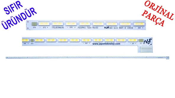 17ELB58NLR0 7020 PKG 72 EA , 48Inch VNB 7020PKG 72EA , VES480UNVS-M01 , VES480UNVS-2D-M03 , VES480UNVS-2D-M04 ,  VES480UNVS-3D-M01 LED BAR , METALSAN BRACKET AL 48240