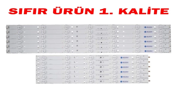 Philips, PHILIPS, 50PUK6400/12 LED BAR, BACKLIGHT, PANEL LEDLERİ, 500TT68 V2, 500TT67 V2, TPT500DK-QS1 LED BAR BACKLIGHT