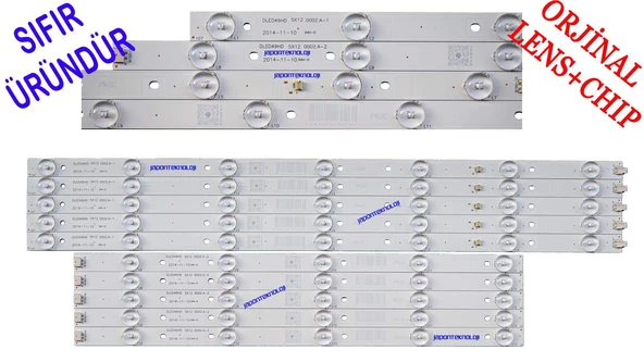 WOON, WN049LD5851-ATFM, AX049LD5851-ATFM,  LED BAR, AWOX, 49124 LED BAR, TAKIMI, DLED49HD 5X12 0002.A-1, DLED49HD 5X12 0002.A-2 KM0490LDLF10