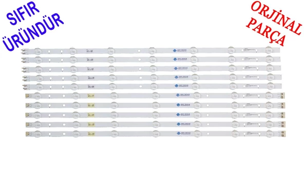 D3GE-550SMB-R0, D3GE-550SMA-R1, BN96-28772A, BN96-28773A, CY-DF550CSLV1H, SAMSUNG 55H6273 UE55H6273 SIFIR ORJINAL LED BAR PANEL LEDLERİ