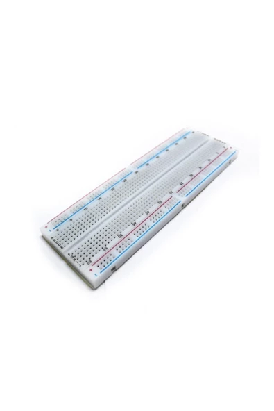 Breadboard Mb-102 830 Hücre Mb102 Büyük Boy Bread Board Protoboard Prototip Elektronik Deney - Resim 3