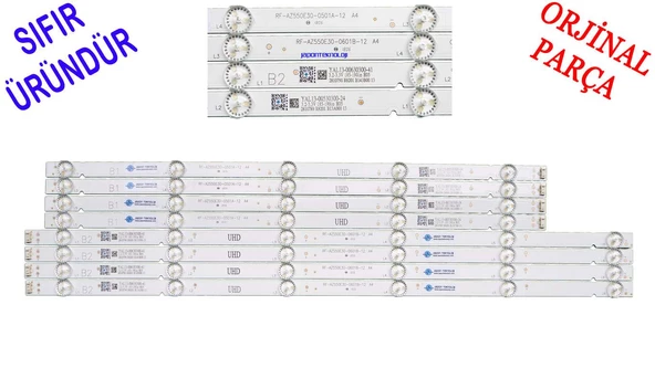 LG, 55UJ620V, LED BAR, BACKLIGHT, PANEL LEDLERİ, SKYWORTH SDL550WY , LC550EGJ-SKA4 LED BACKLIGHT , RF-AZ550E30-0601B-12 LED BAR BACKLIGHT